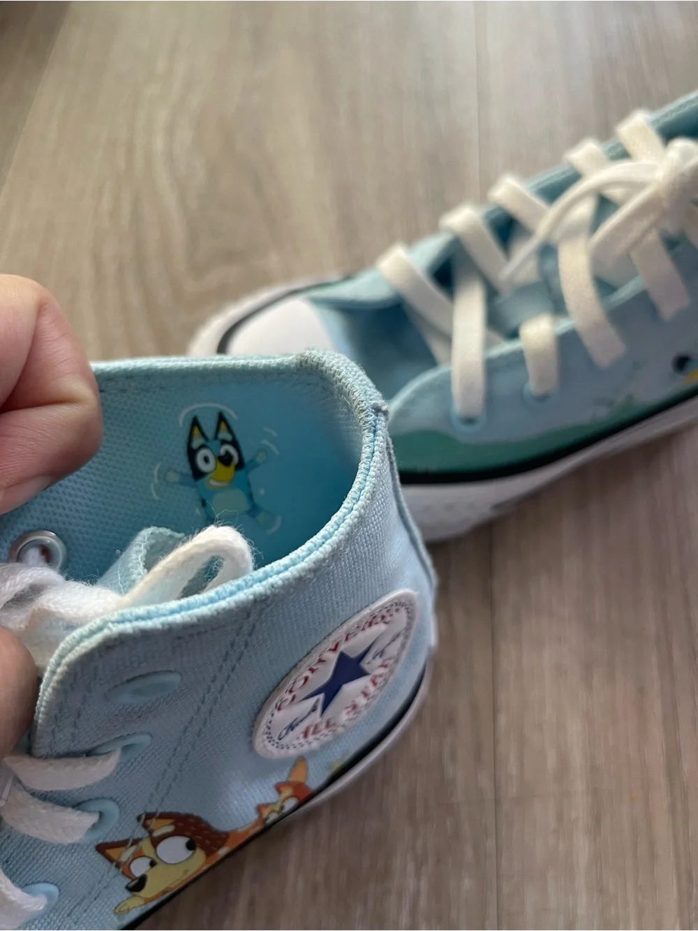 Bluey High-Top Converse Sneaker